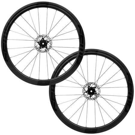 Komplet kół F4D FCC (45MM) SP 24H/24H UD MBL DT350 2:1 DBCL 12MM TA SRAM (opona)