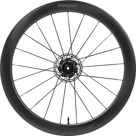 Komplet kół RAW MATT SET FCC (55MM) 21H/21H FFWD/CERAMICSPEED 2:1 DBCL 12MM TA