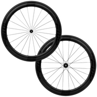 Komplet kół F6R (60 MM) SP 24H/24H UD BLACK 1:1 CLINCHER (opona)