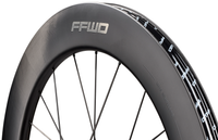 Komplet kół RAW MATT SET FCC (77MM) 21H/21H FFWD/CERAMICSPEED 2:1 DBCL 12MM TA