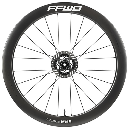 Komplet kół RYOT55 SET FCC (55MM) WHT SP 24H/24H DT240 EXP 2:1 12MM TA (opona)