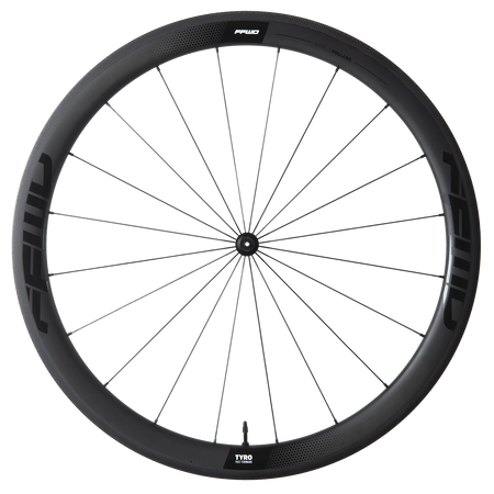 Komplet kół TYRO II (45MM) SP 24H/24H UD BLACK 1:1 RIM BRAKE TUBULAR  (szytka)