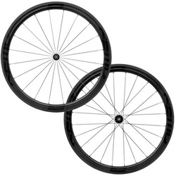 Komplet kół F4R (45MM) SP 24H/24H UD BLACK 1:1 CLINCHER (opona)