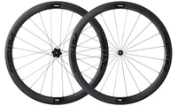 Komplet kół TYRO II (45MM) SP 24H/24H UD BLACK 1:1 RIM BRAKE TUBULAR (szytka)