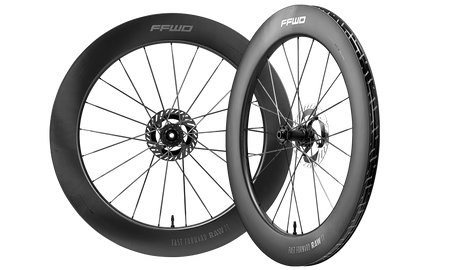 Komplet kół RAW MATT SET FCC (77MM) 21H/21H FFWD/CERAMICSPEED 2:1 DBCL 12MM TA